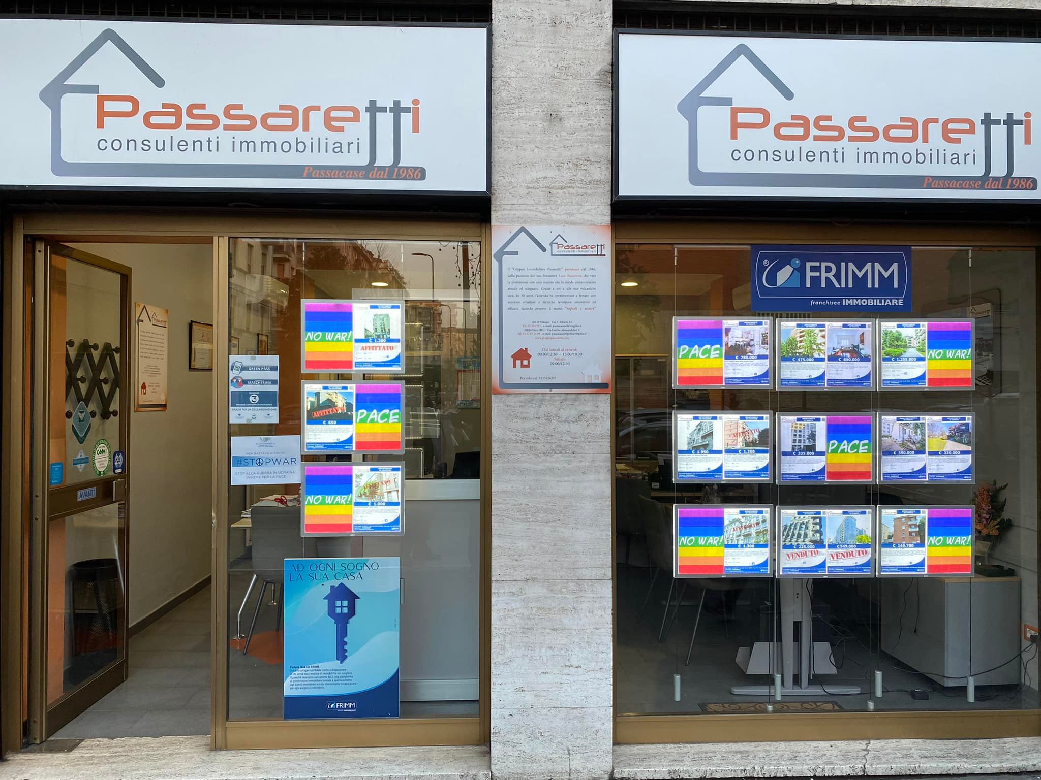 Agenzia di Milano via Albani
